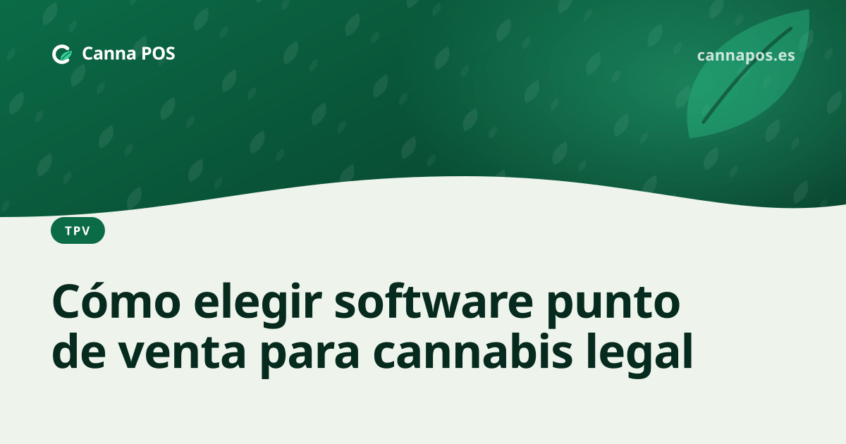 Persona probando un TPV con lector de códigos y productos de CBD en el mostrador de una tienda