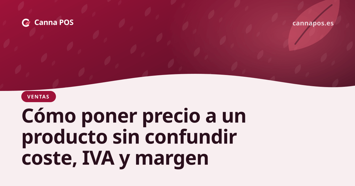 Dueño de una tienda revisa el coste, el IVA y el precio de venta de varios productos en el mostrador.